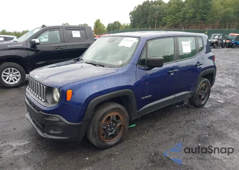 2018 Jeep Renegade Sport 4X4 z USA, uszkodzony, nr VIN ZACCJBAB5JPJ43850